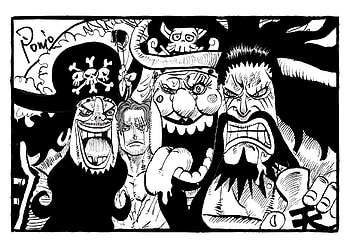 One Piece Manga — Pirate Legends Unite, Anime, One Piece, manga HD wallpaper