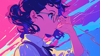Anime Preppy Girl, anime girl, preppy, Digital Art, character design, Anime HD wallpaper