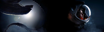 Made an Alien dual screen for my monitors, thought I'd share! HD wallpaper