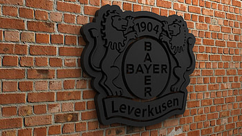 Bayer 04 Leverkusen, Logo design, 3D printable, High-quality model HD wallpaper