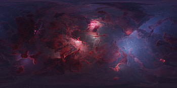 :), nebula, red, space, cosmos, sky, tim barton, cloud, blue, stars, luminos HD wallpaper