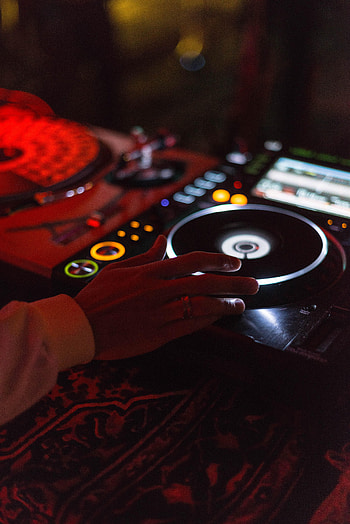 Music, Dark, Hand, Dj, Equipment, Apparatus HD phone wallpaper
