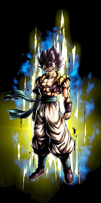 Gogeta, Background , Fusion character, DBZ HD phone wallpaper