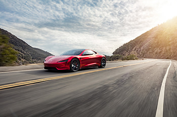 2018 Tesla Roadster Side View , tesla-roadster, tesla, electric-cars, 2018-cars HD wallpaper