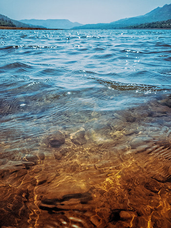 Nature, Water, Waves, Lake, Transparent HD phone wallpaper