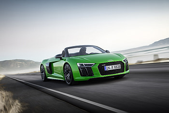 Green Audi R8, audi-r8, audi, cars HD wallpaper