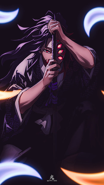KOKUSHIBO BLUE, art, kimetsunoyaiba, tanjiro, demonslayer, kimetsu, upermon, demon, yoriichi, anime HD phone wallpaper