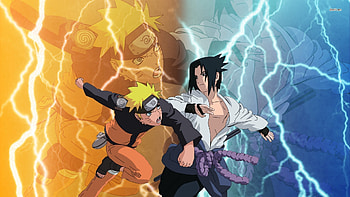 Naruto Uzumaki And Sasuke Uchiha HD wallpaper
