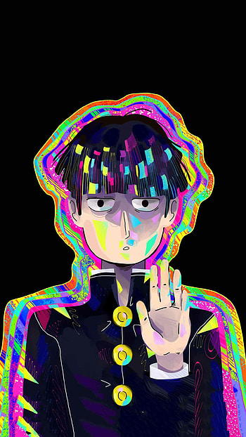 Mob Psycho 100, Striking , Anime series, Eye-catching designs HD phone wallpaper