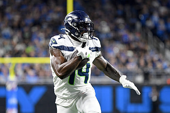 DK Metcalf - Seattle Seahawks in Action, Sports, football, NFL, Seattle Seahawks HD wallpaper