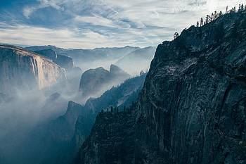 Nature, Stones, Sky, Rock, Break, Precipice HD wallpaper