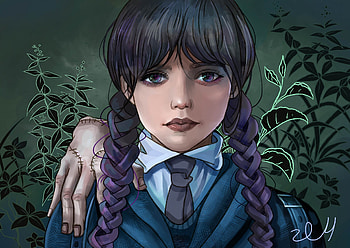 Wednesday Addams, Wednesday Addams, TV Show, wednesday HD wallpaper