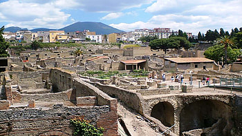 Eruption tour, Mt Vesuvius, Pompeii, Herculaneum HD wallpaper