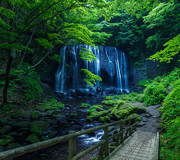Nature, , Waterfall, Waterfalls HD wallpaper