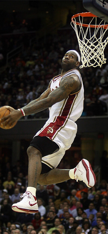 LeBron James, sun HD phone wallpaper