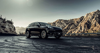 Black, Porsche Cayenne, 2018 HD wallpaper