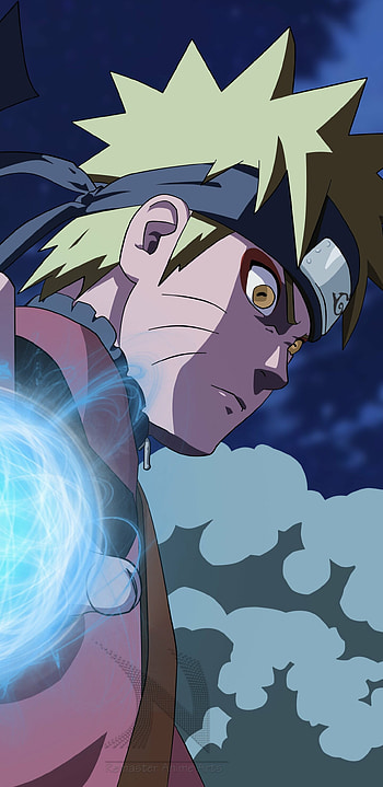 Naruto, Anime ninja, Hidden leaf village, Rasengan technique HD phone wallpaper