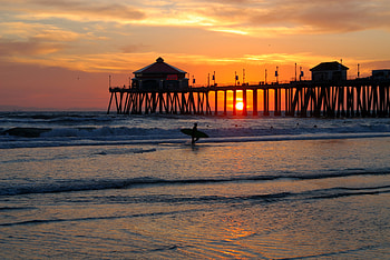 Huntington Beach, OC Beachinfo, California HD wallpaper