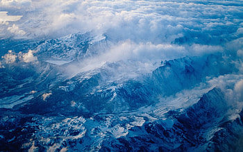Nature, Mountains, Clouds, Snow, Vertex, Relief, Height, Tops HD wallpaper