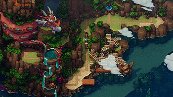 Enchanting Sea of Stars Pixel Art, video game, Sea of Stars HD wallpaper