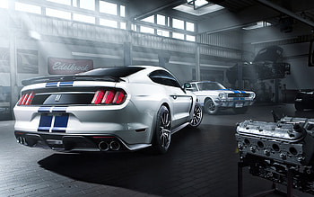 Ford Mustang GT350R, 2021, sports cars, rear view, Ford Mustang evolution, tuning Ford Mustang, American sports cars, Ford HD wallpaper