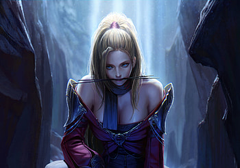 Fantasy Girl With Archer Crossbow, fantasy-girls, girls, artwork, artist, digital-art, archer, artstation HD wallpaper