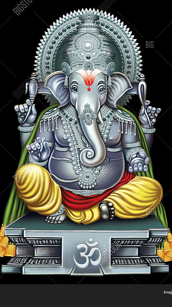 Ganpati , Silver Statue HD phone wallpaper
