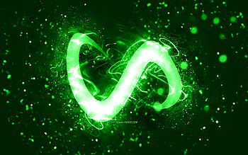 DJ Snake green logo, , Norwegian DJs, green neon lights, creative, green abstract background, William Sami Etienne Grigahcine, DJ Snake logo, music stars, DJ Snake HD wallpaper