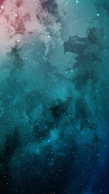 Galaxy Aesthetic, Green Space HD phone wallpaper
