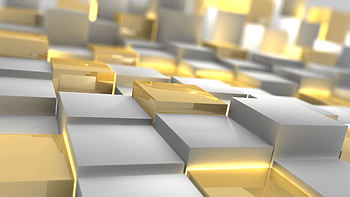 Gold, 3D, Form, Silver, Cuba HD wallpaper