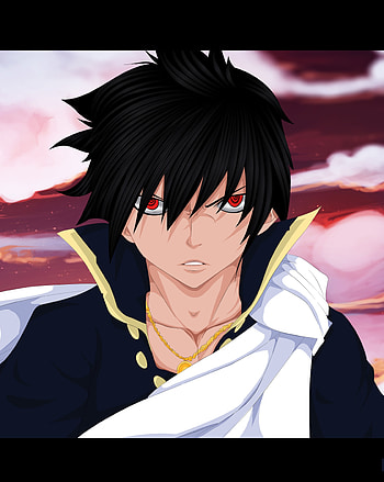 Zeref Dragneel, Fairy Tail, anime boy, art HD phone wallpaper