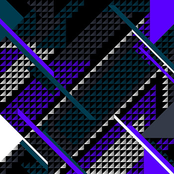 Triangles Collision, triangle, abstract HD phone wallpaper