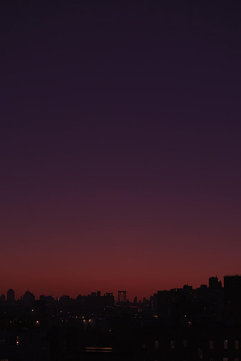 City, Building, Dark, Evening HD phone wallpaper