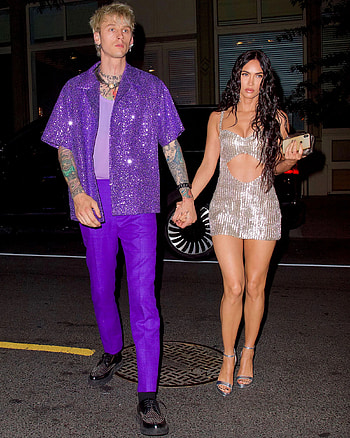 Machine Gun Kelly, Megan Fox, Kourtney, Travis, VMAs HD phone wallpaper