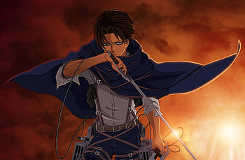Levi Ackerman, Attack on Titan, Anime character, Titan slayer HD wallpaper