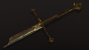Narsil Sword, Legendary blade, Fantasy weapon, Heroic artifact HD wallpaper