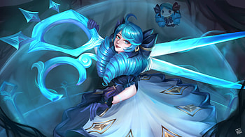 Gwen from League of Legends, Gwen (League Of Legends), video game, League Of Legends HD wallpaper