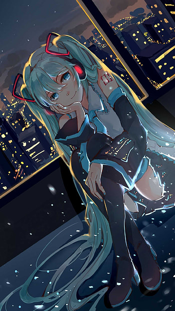 Hatsune Miku music, Idlewp HD phone wallpaper