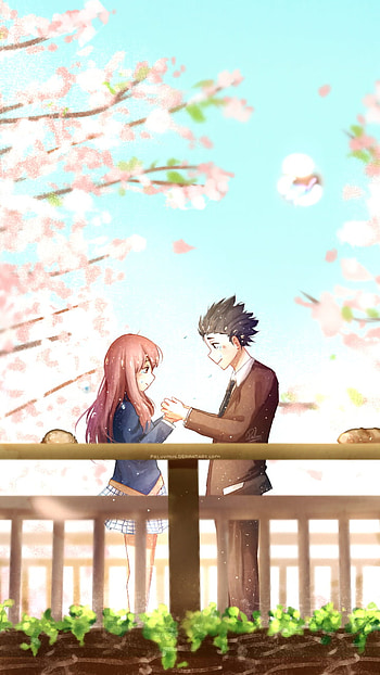 Shouya Ishida, Shouko Nishimiya, Anime, A Silent Voice HD phone wallpaper