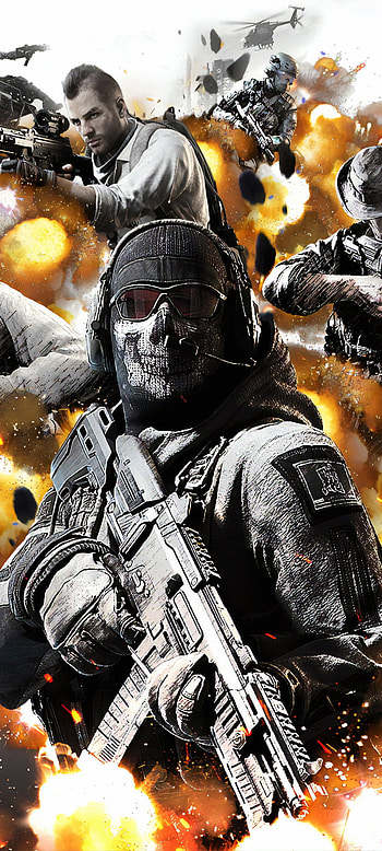 COD Mobile: Ghost Ops | Call of Duty Mobile | Frontline Fury — CoD Mobile, Call Of Duty, video game HD phone wallpaper