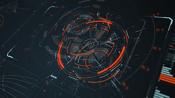 Technology, Circles, Lines, Sci-Fi, Technologies, Elements, Digital, Scheme, Hologram HD wallpaper