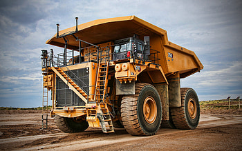 Caterpillar 794 AC, R, dumper, 2021 trucks, quarry, Cat 794 AC, big truck, Caterpillar, mining truck, trucks, LKW HD wallpaper