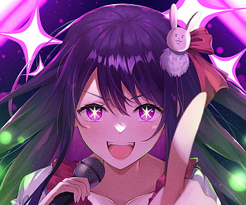 Ai Hoshino, Ai Hoshino, Anime, Oshi no Ko HD wallpaper