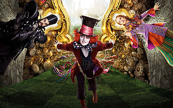 Alice in Wonderland, movies, alice-through-the-looking-glass, 2016-movies HD wallpaper