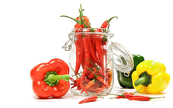 Paprika Pepper, , Pepper backgrounds HD wallpaper
