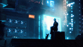 A Vigilante Night Watch With Companion, artist, artwork, digital-art HD wallpaper