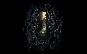 Dark - Scary Comics Child Monster HD wallpaper