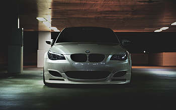 BMW M5, E60, front view, exterior, E60 tuning, M5 tuning, German cars, BMW HD wallpaper