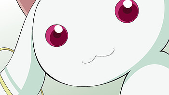 Kyubey, Puella Magi Madoka Magica, Anime HD wallpaper