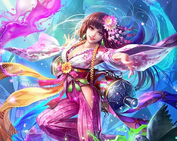 Lovely Girl, fantasy, art, woman, beauty HD wallpaper